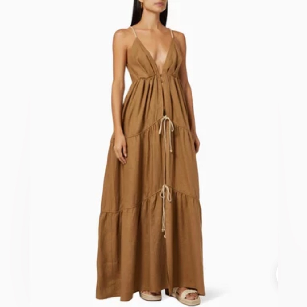 JUST BEE QUEEN. - Mila Dress in Linen. .